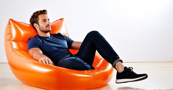 Le fauteuil gonflable : confort et style à prix réduit !