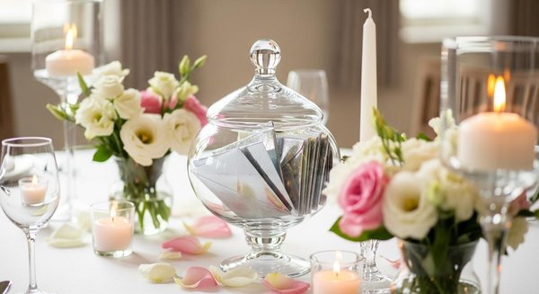 Urne de mariage : la touche élégante pour sublimer votre réception